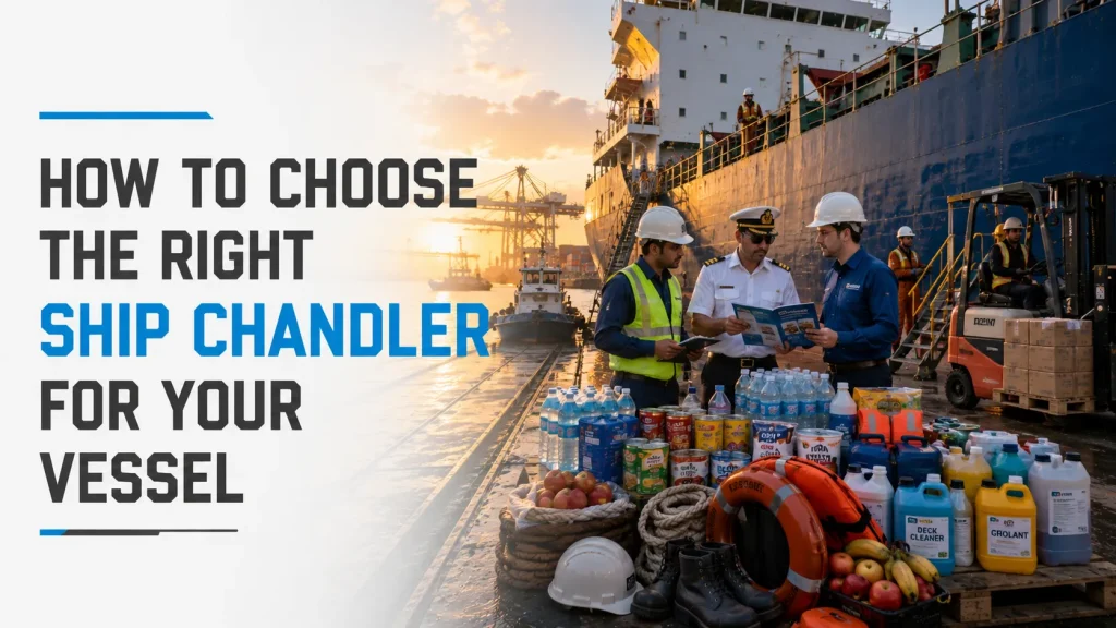 How to Choose the Right Ship Chandler for Your Vessel: A Complete Guide