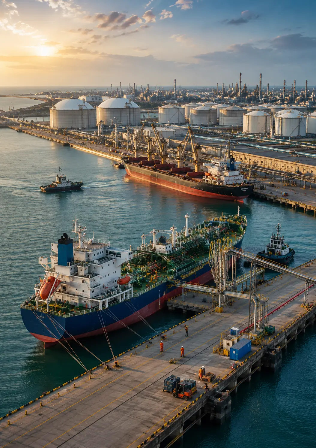 Kandla Port Ship