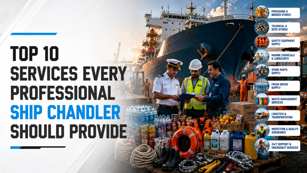 Top 10 Services Every Professional Ship Chandler Should Provide