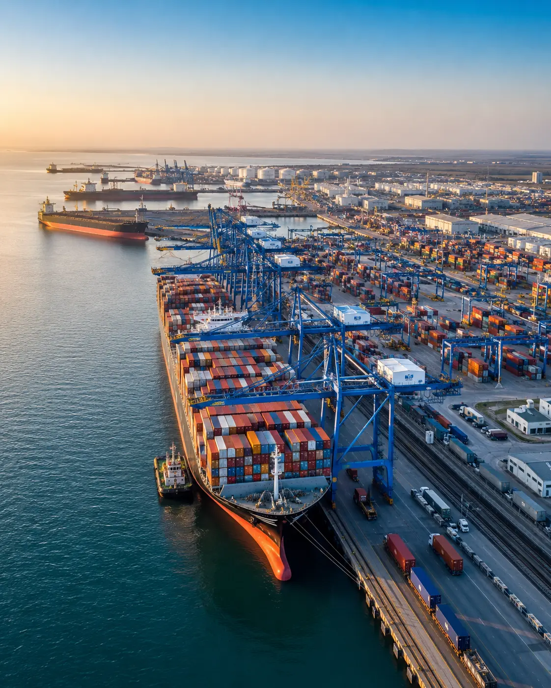 Kandla Port Ship