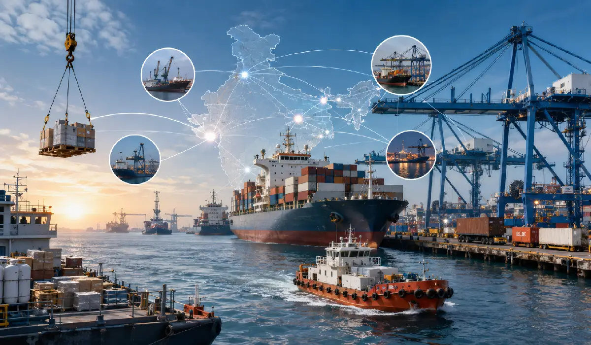 Multi-Port Ship Chandling Across India