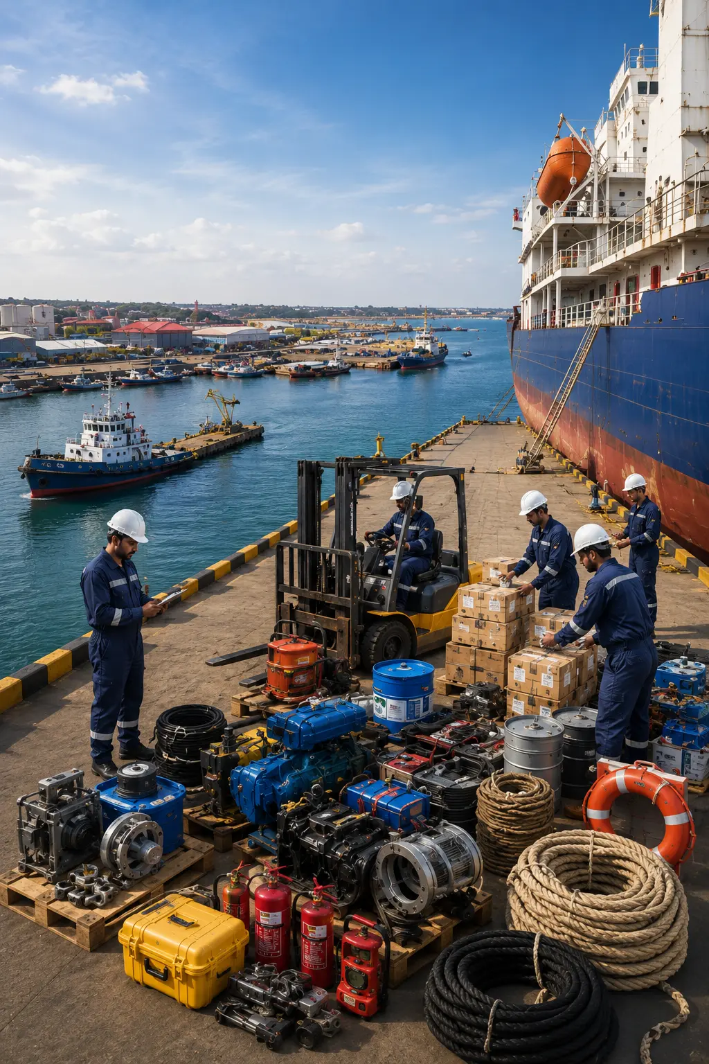 aashutosh marine for ships mandvi