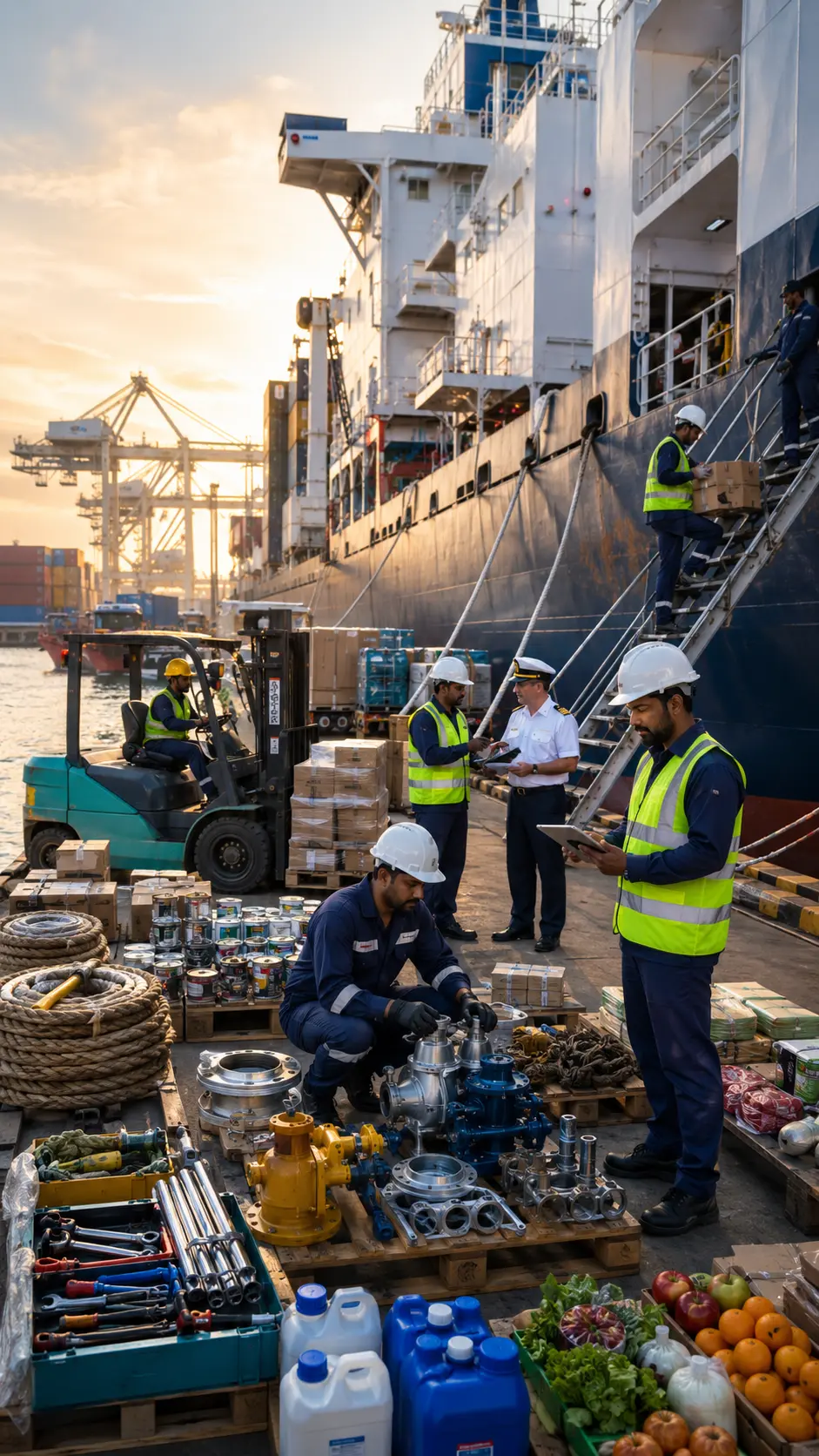 ship supplier cochin port
