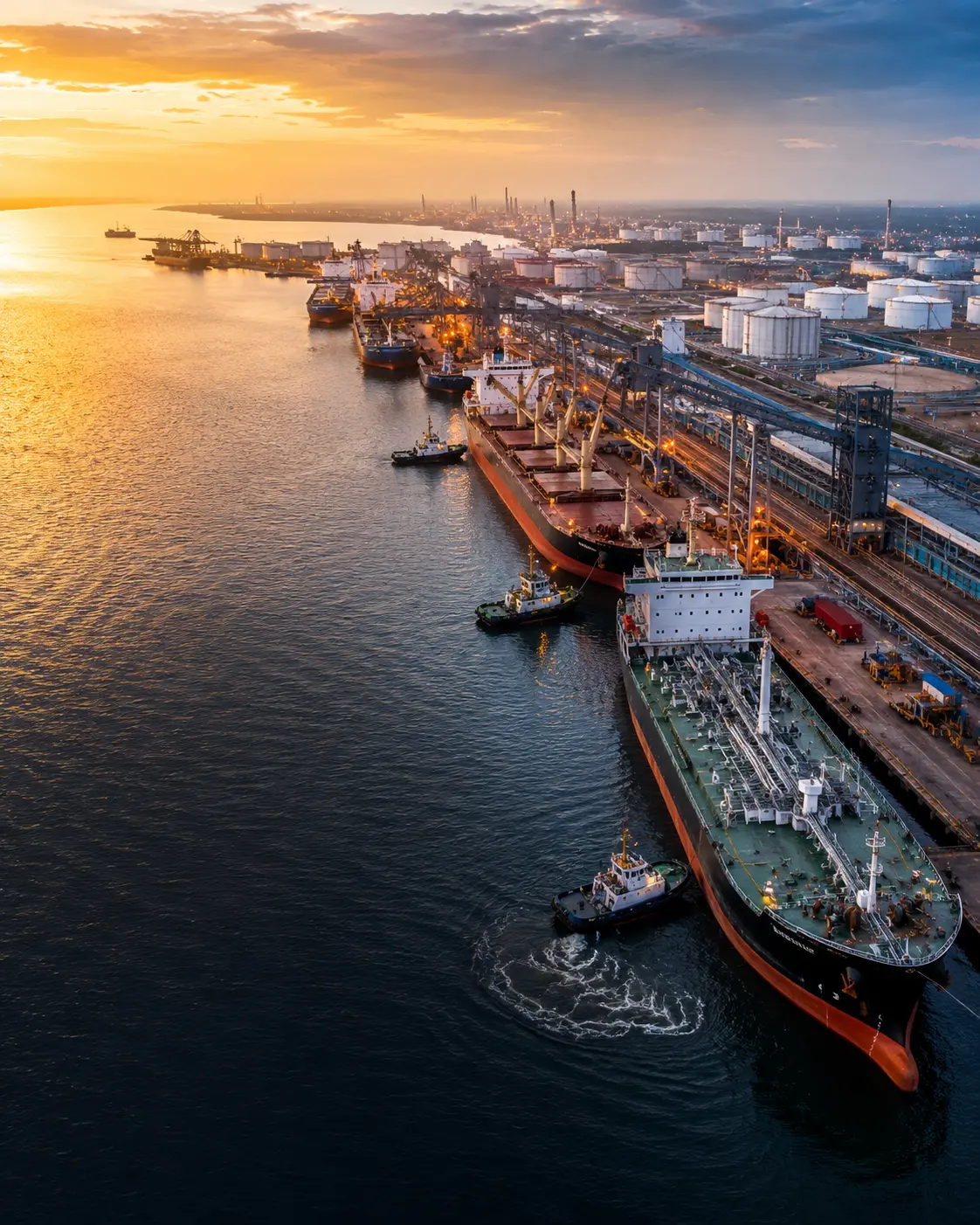 Kandla Port Ship