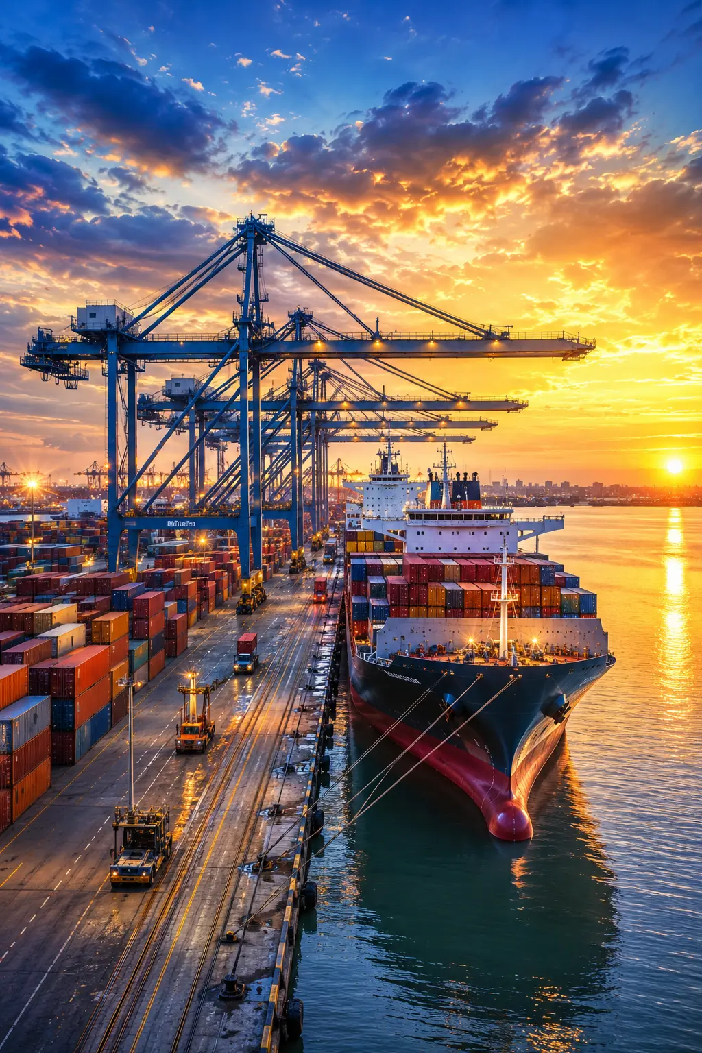 Kandla Port Ship