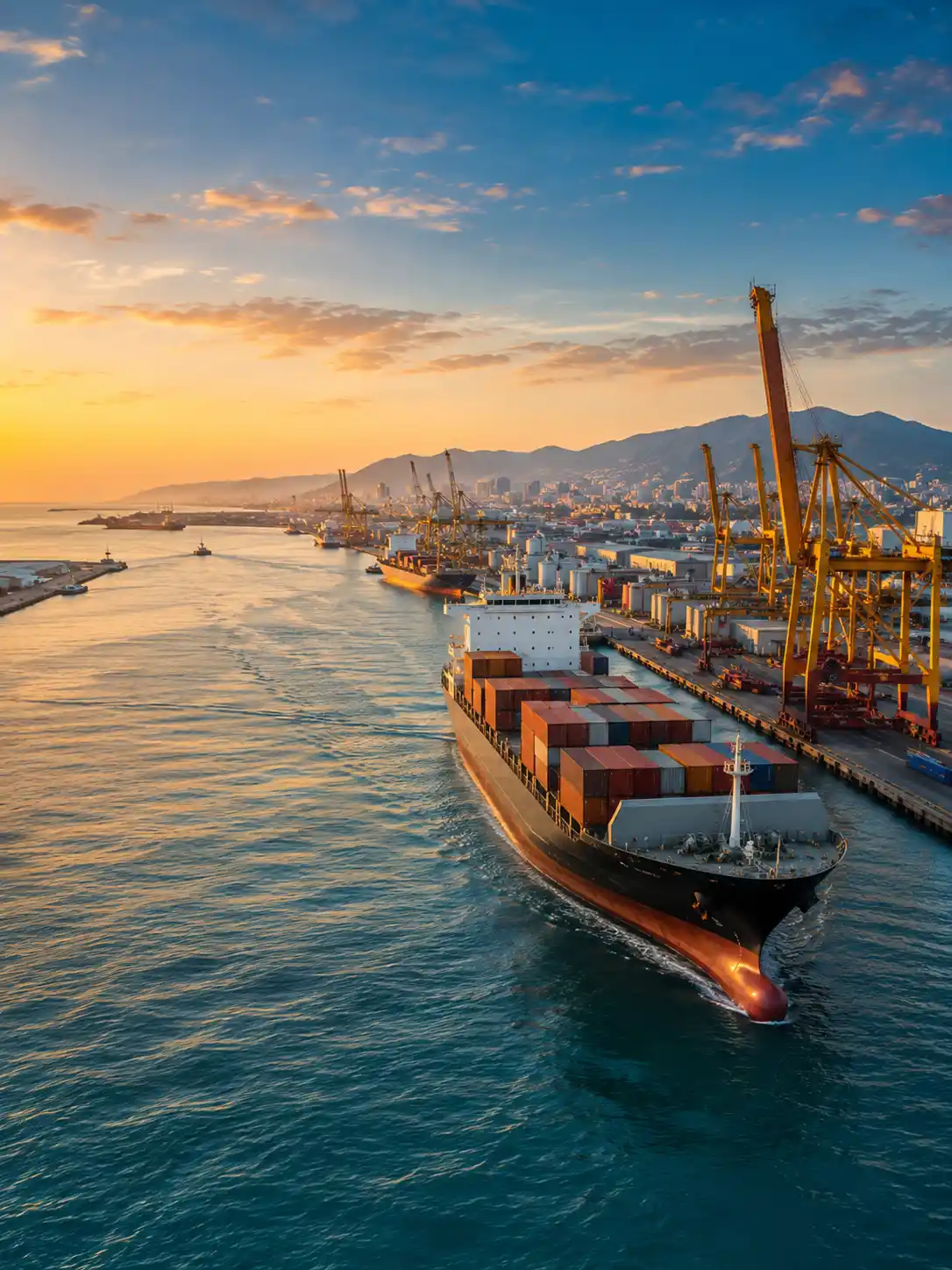 Kandla Port Ship