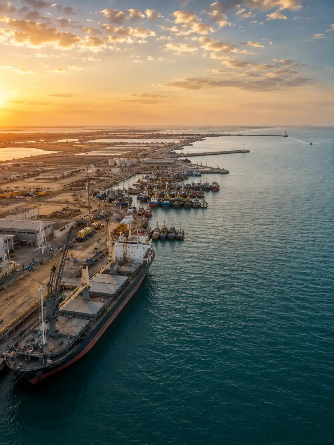 Kandla Port Ship