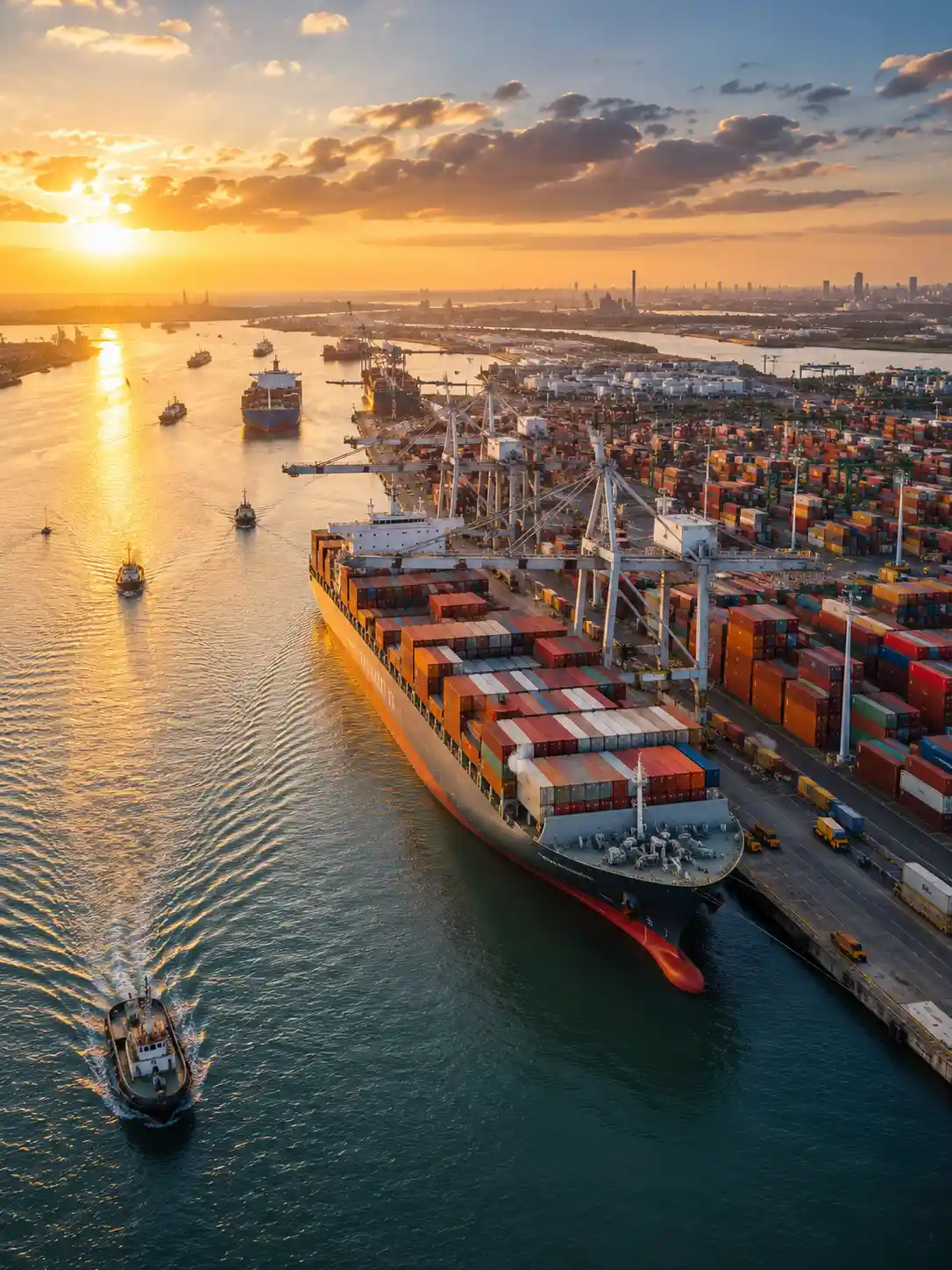 Kandla Port Ship