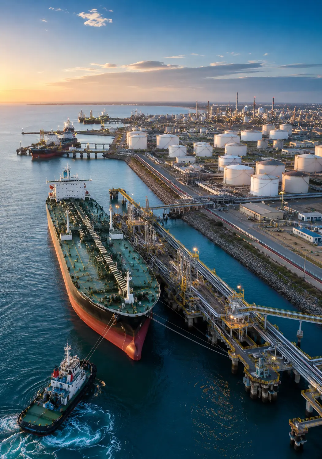 Kandla Port Ship