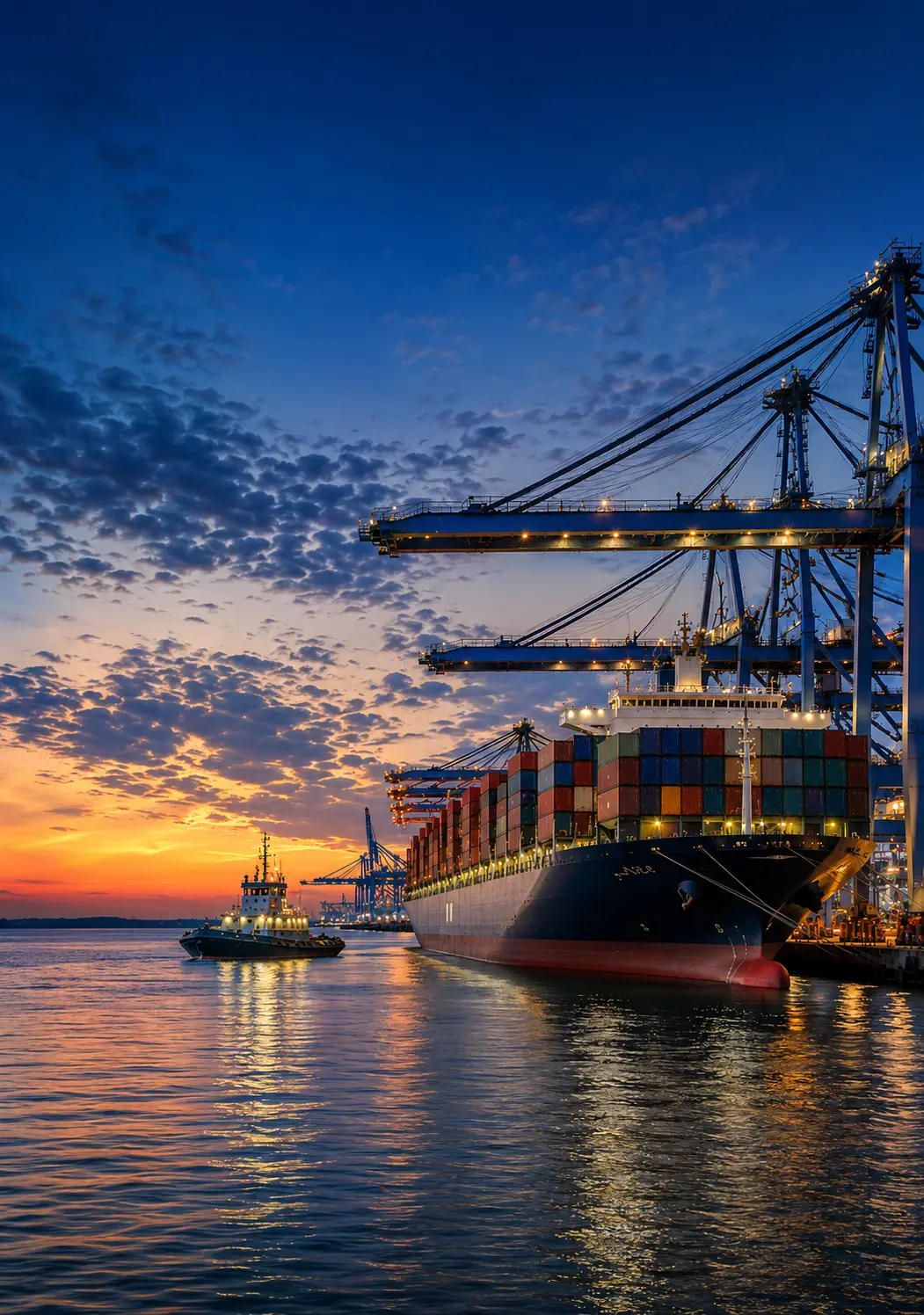 Kandla Port Ship