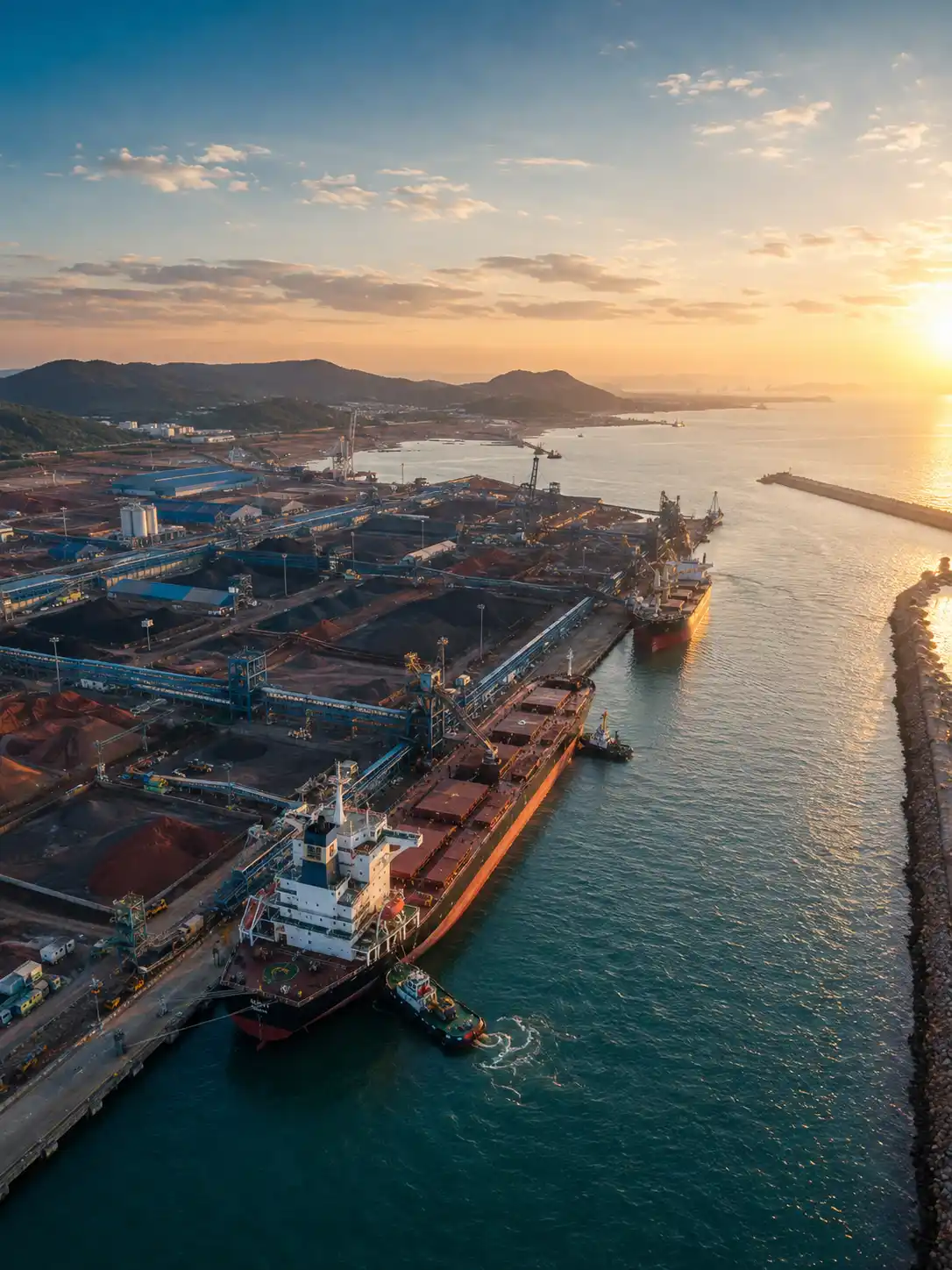 Kandla Port Ship