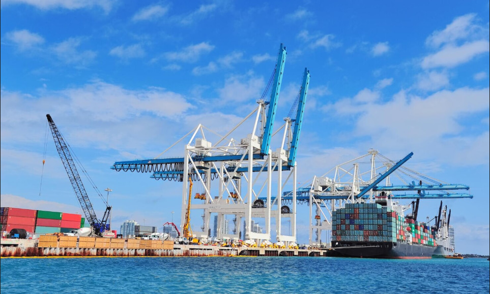 Marine Cargo Port Terminal