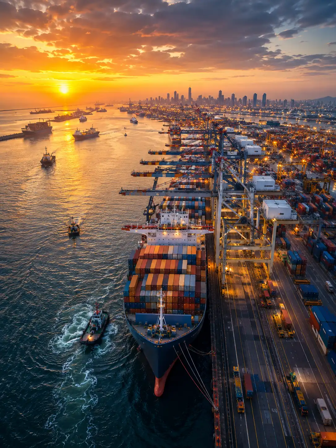 Kandla Port Ship