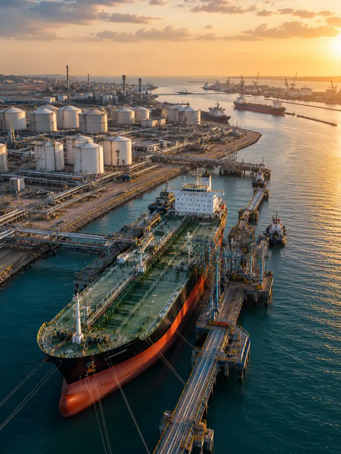 Kandla Port Ship