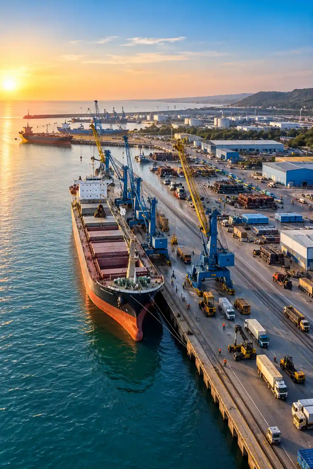 Kandla Port Ship