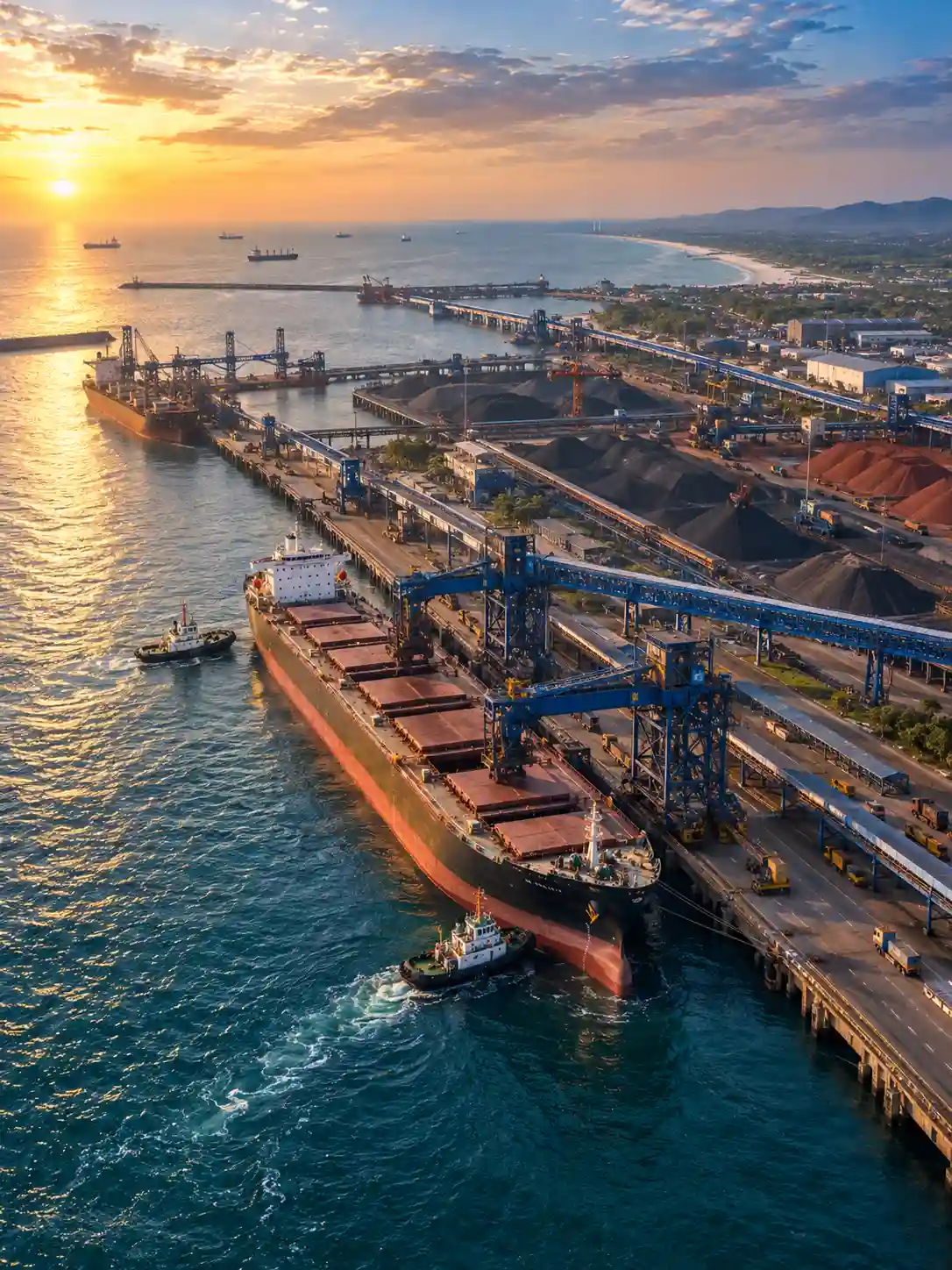 Kandla Port Ship