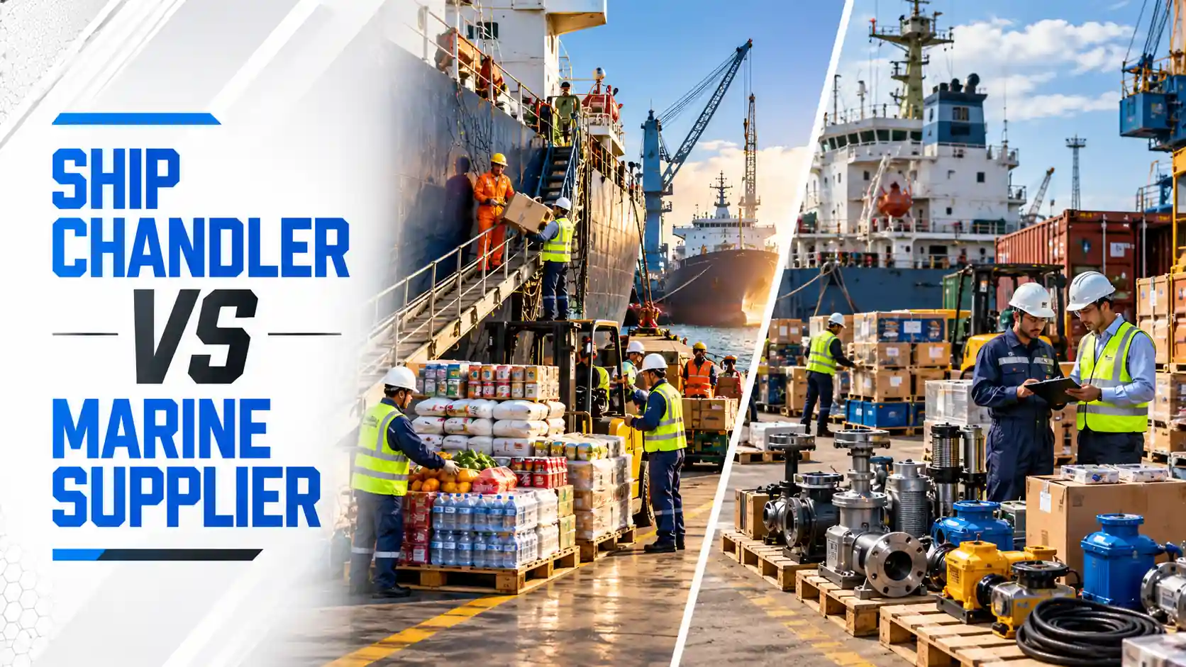 Ship Chandler vs Marine Supplier